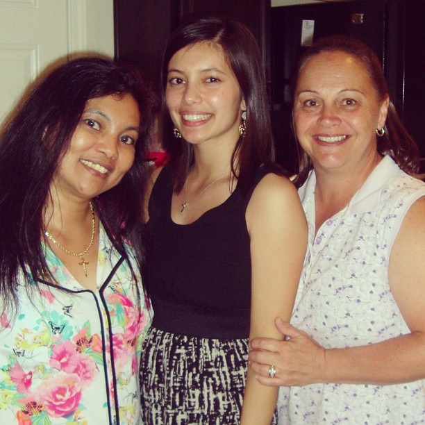 My mom, me and my mother in law.
