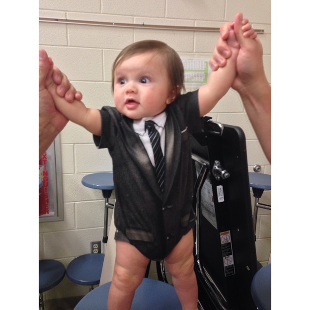 Peanut dressed for the occasion. :]