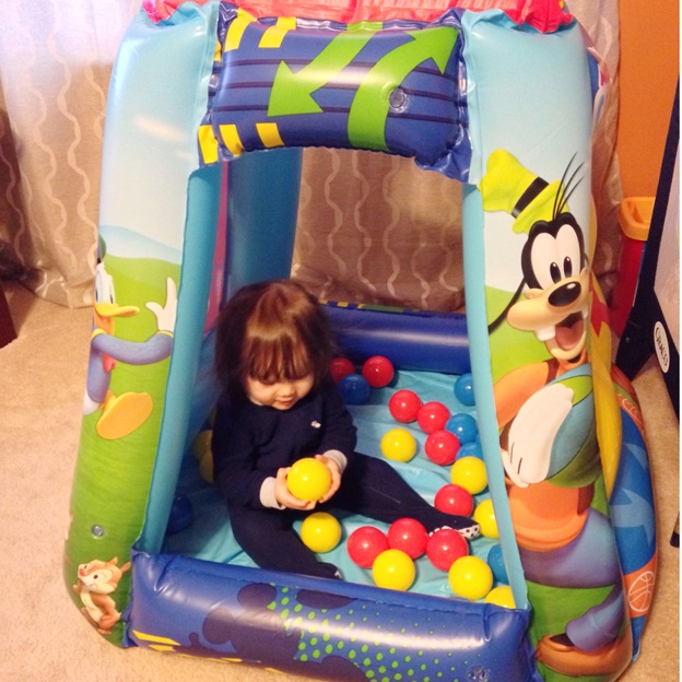 *He definitely needs some more balls in there - pathetic! Ha!