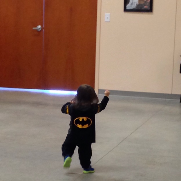 (Now you can see his cape.)